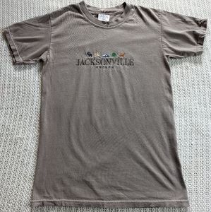 VTG Vintage San Segal Men's Small Oregon Short Sleeve Crewneck Graphic T-Shirt